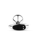 Boys of Toys Sp. z o.o. Metal Butt Plug M Vibrator USB - Remote Control