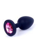 Boys of Toys Sp. z o.o. MyLove Toys - Jewellery Black Silicone PLUG Small