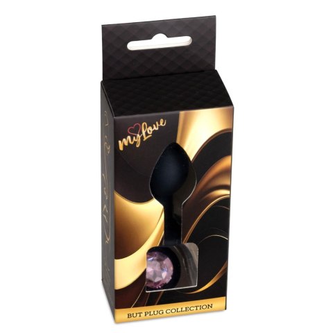 Boys of Toys Sp. z o.o. MyLove Toys - Jewellery Black Silicone PLUG Small