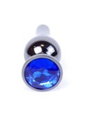 Boys of Toys Sp. z o.o. MyLove Toys - Jewellery Dark Silver BUTT PLUG- Dark Blue