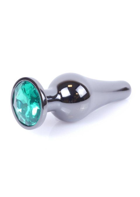 Boys of Toys Sp. z o.o. MyLove Toys - Jewellery Dark Silver BUTT PLUG- Green