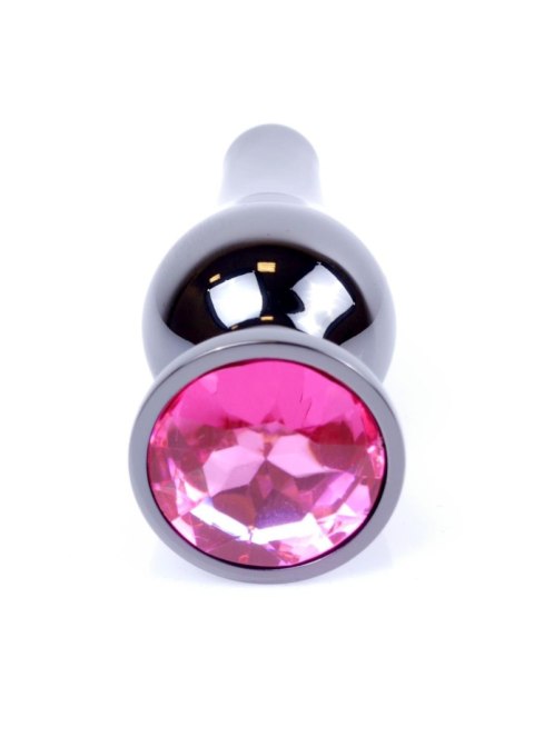 Boys of Toys Sp. z o.o. MyLove Toys - Jewellery Dark Silver BUTT PLUG- Pink