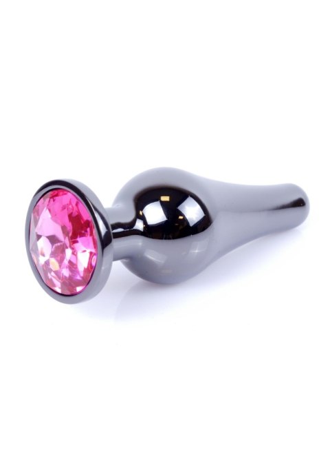 Boys of Toys Sp. z o.o. MyLove Toys - Jewellery Dark Silver BUTT PLUG- Pink