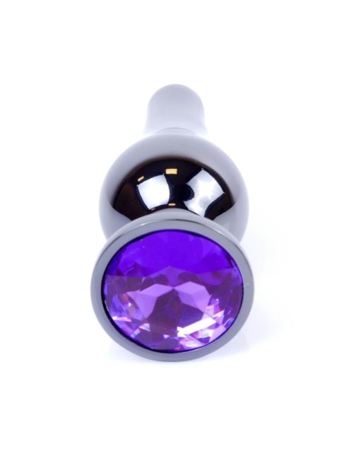 Boys of Toys Sp. z o.o. MyLove Toys - Jewellery Dark Silver BUTT PLUG- Purple
