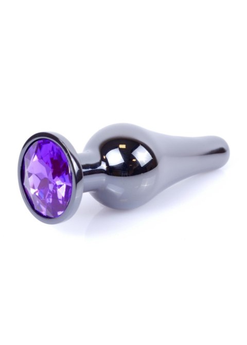 Boys of Toys Sp. z o.o. MyLove Toys - Jewellery Dark Silver BUTT PLUG- Purple
