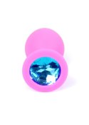 Boys of Toys Sp. z o.o. MyLove Toys - Jewellery Pink Silicone PLUG Medium