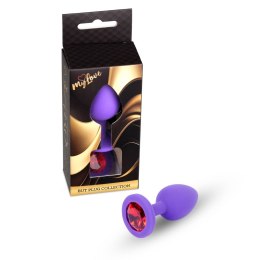 Boys of Toys Sp. z o.o. MyLove Toys - Jewellery Purple Silicone PLUG Medium