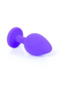 Boys of Toys Sp. z o.o. MyLove Toys - Jewellery Purple Silicone PLUG Medium
