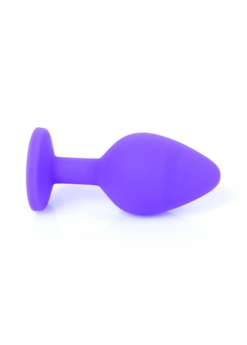 Boys of Toys Sp. z o.o. MyLove Toys - Jewellery Purple Silicone PLUG Medium