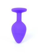 Boys of Toys Sp. z o.o. MyLove Toys - Jewellery Purple Silicone PLUG Medium