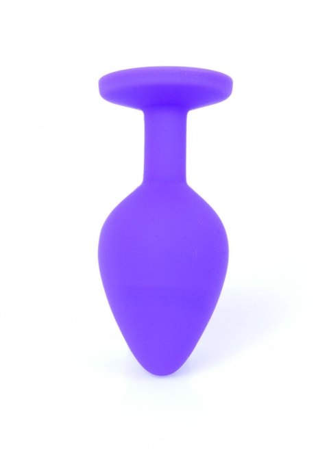 Boys of Toys Sp. z o.o. MyLove Toys - Jewellery Purple Silicone PLUG Medium