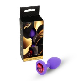 Boys of Toys Sp. z o.o. MyLove Toys - Jewellery Purple Silicone PLUG Small