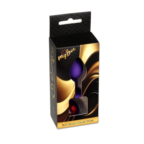 Boys of Toys Sp. z o.o. MyLove Toys - Jewellery Purple Silicone PLUG Small