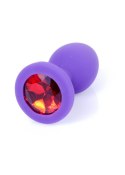 Boys of Toys Sp. z o.o. MyLove Toys - Jewellery Purple Silicone PLUG Small