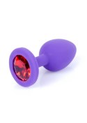 Boys of Toys Sp. z o.o. MyLove Toys - Jewellery Purple Silicone PLUG Small