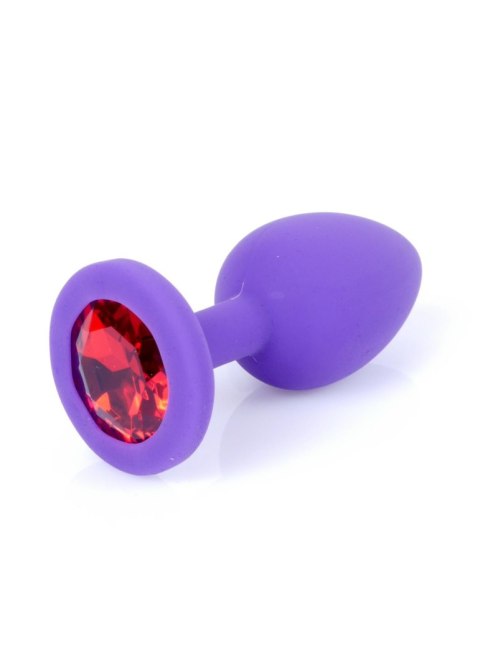 Boys of Toys Sp. z o.o. MyLove Toys - Jewellery Purple Silicone PLUG Small