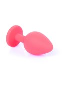 Boys of Toys Sp. z o.o. MyLove Toys - Jewellery Red Silicone PLUG Medium