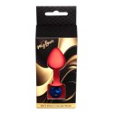 Boys of Toys Sp. z o.o. MyLove Toys - Jewellery Red Silicone PLUG Medium