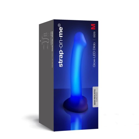 DORCELl - Lovely Planet GLOW-LED DILDO PURPLE - M