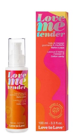 DORCELl - Lovely Planet LOVE ME TENDER - MASSAGE OIL - COTTON CANDY 100ML / 3.3FL.OZ.
