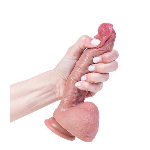 Fantasy - Boys of Toys Sp. z. o.o. (dystrybutor) Flexible silicone dildo Hyper Realistic Dildo 21 cm