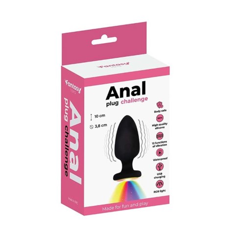 Fantasy - Boys of Toys Sp. z. o.o. (dystrybutor) LED Light vibrating anal plug