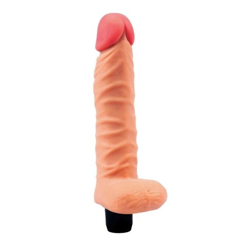 Fantasy - Boys of Toys Sp. z. o.o. (dystrybutor) Soft vibrator with testicles 21 cm - The Real Deal