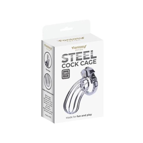 Fantasy - Boys of Toys Sp. z. o.o. (dystrybutor) Stainless Steel Penis Cage 2 with Advanced Locking Mechanism