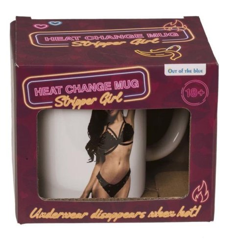 Grajmy razem Kubek striptis dziewczyna efekt termiczny 350ml kamikonka