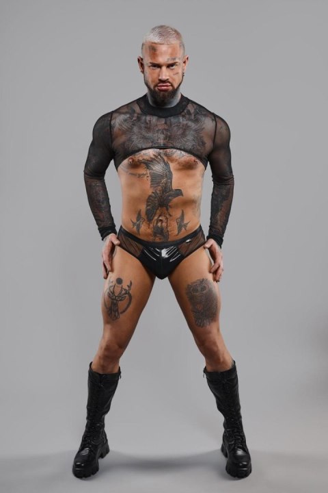 Regnes - Sengerbrands.com Krótki top, z długimi rękawami- M