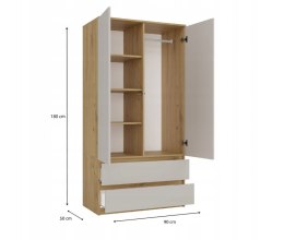 SZAFA MALWA SS-90 ARTISAN / KASZMIR KOMPLET