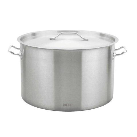 GARNEK GASTRONOMICZNY Z POKRYWĄ STALOWĄ Ø50cm 58L KINGHOFF KH-2028