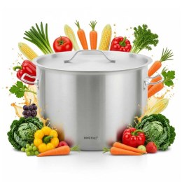 GARNEK GASTRONOMICZNY Z POKRYWĄ STALOWĄ Ø55cm 83L KINGHOFF KH-2029