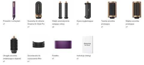 Suszarko-lokówka Dreame Airstyle Pro Purple