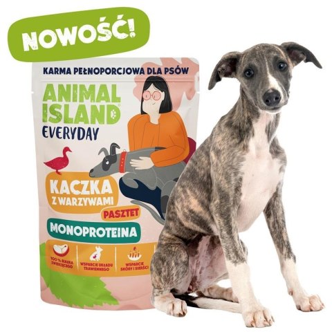 ANIMAL ISLAND Monoproteinowa kaczka dla psa 300g