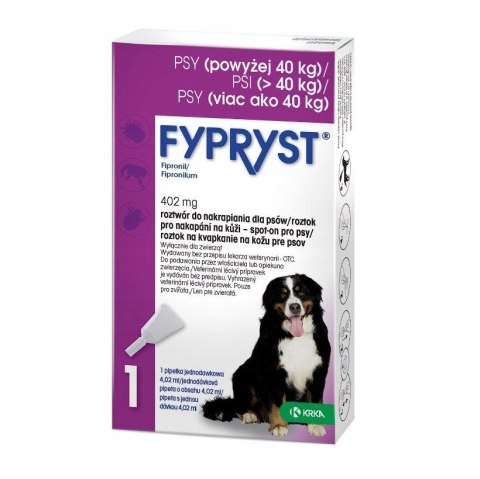 FYPRYST 402 MG PIES 40-60 KG 1 PIPETA