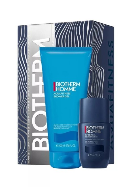 Zestaw Biotherm Homme Aquafitness Shower Gel 200ml + Deo Roll-On 75ml