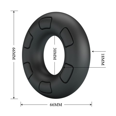 Baile - Boys of Toys Sp. z. o.o. (dystrybutor) Crazy Bull Bertram - Super Soft Silicone Cock Ring