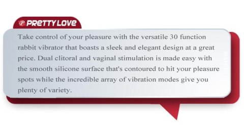 Baile - Boys of Toys Sp. z. o.o. (dystrybutor) PRETTY LOVE-SNAPPY 30-function