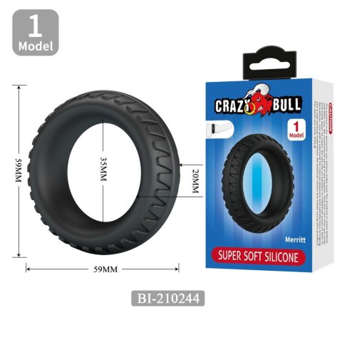 Baile - Boys of Toys Sp. z. o.o. (dystrybutor) Soft Silicone Ring, High Elasticity 1