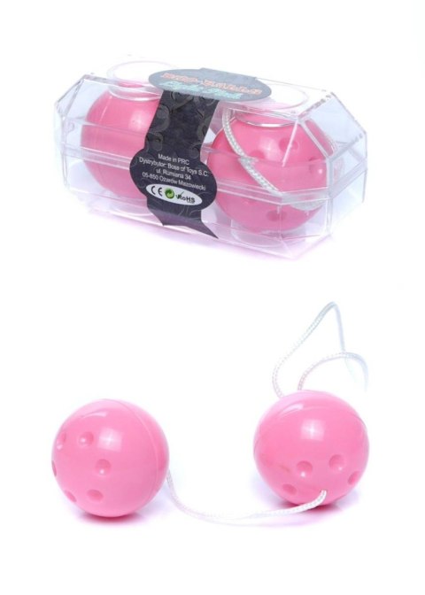 Boys of Toys Sp. z o.o. Kulki-Duo-Balls Light Pink