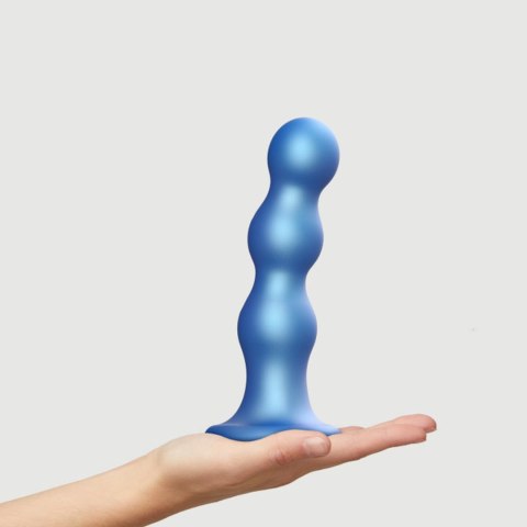 DORCELl - Lovely Planet DILDO PLUG BALLS METALLIC BLUE - XL