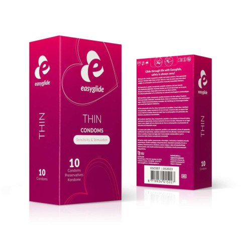 ONE-DC B.V. EasyGlide - Extra Thin Condoms 10 pcs