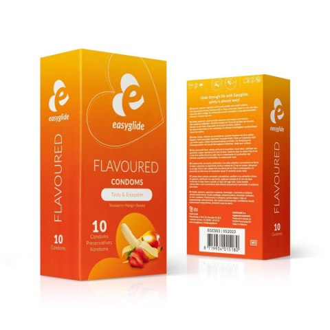 ONE-DC B.V. EasyGlide - Flavored Condoms 10 pcs