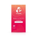 ONE-DC B.V. EasyGlide - Ribs and Dots Condoms 10 pcs