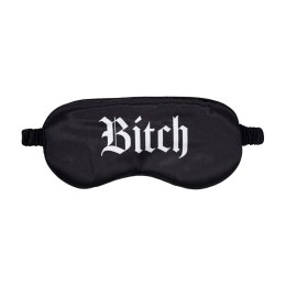 SHOTS Bitch - Printed Satin Mask - Black