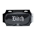 SHOTS Bitch - Printed Satin Mask - Black