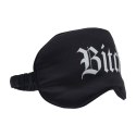SHOTS Bitch - Printed Satin Mask - Black