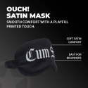 SHOTS Cum Slut - Printed Satin Mask