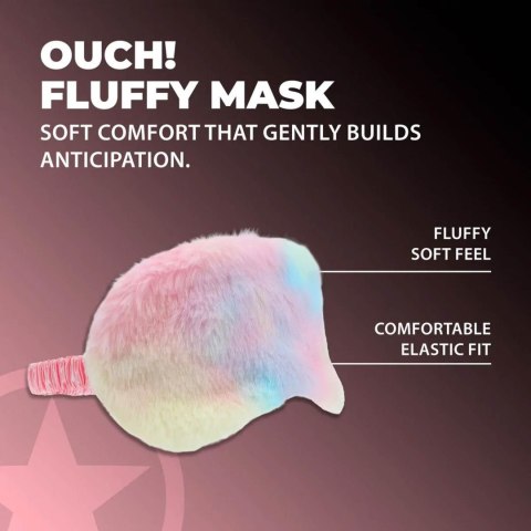 SHOTS Fluffy Mask - Multicolor 1